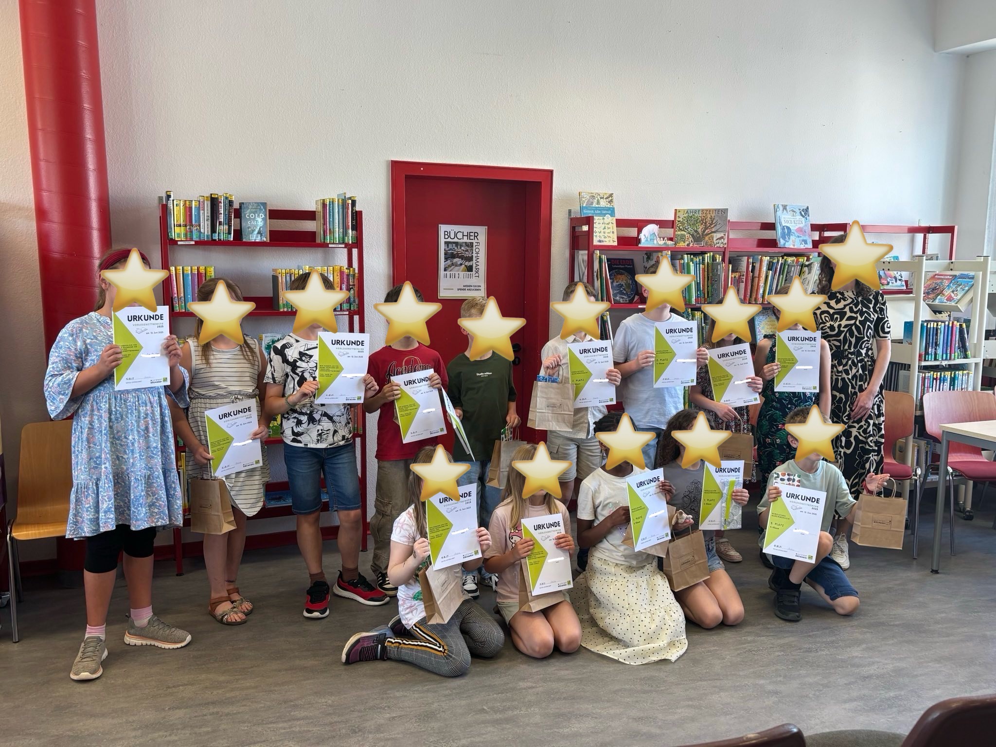 Finale des Lesewettbewerbs der Löhner Grundschulen